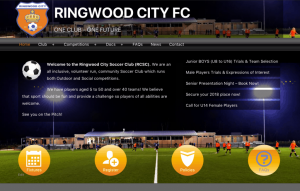 Ringwood City Soccer Club - A Community Portal to manage Teams, Officials, Competitions, Policies, Docs, FAQs and News