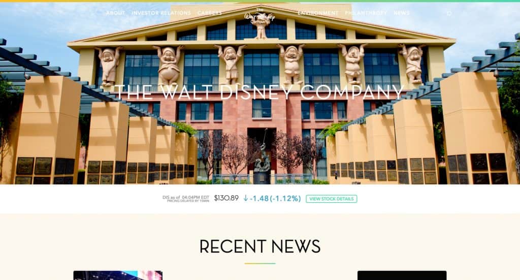 Screenshot 2019 10 20 The Walt Disney Company - Our WordPress Workflow