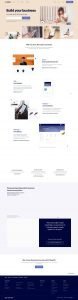 Screenshot 2020 01 18 Start grow and scale your business Shopify - Landing Page Web Design