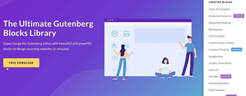ultimate add ons for gutenberg - Create an awesome Landing page using WordPress in just 15mins - Illustrated Guide Feb 2020