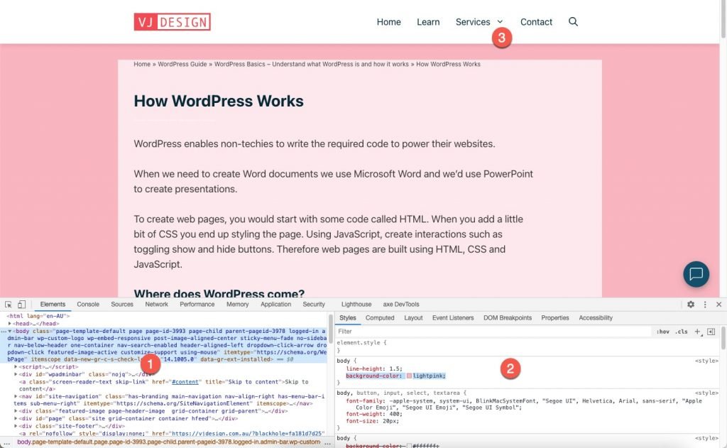 html css js - How WordPress Works