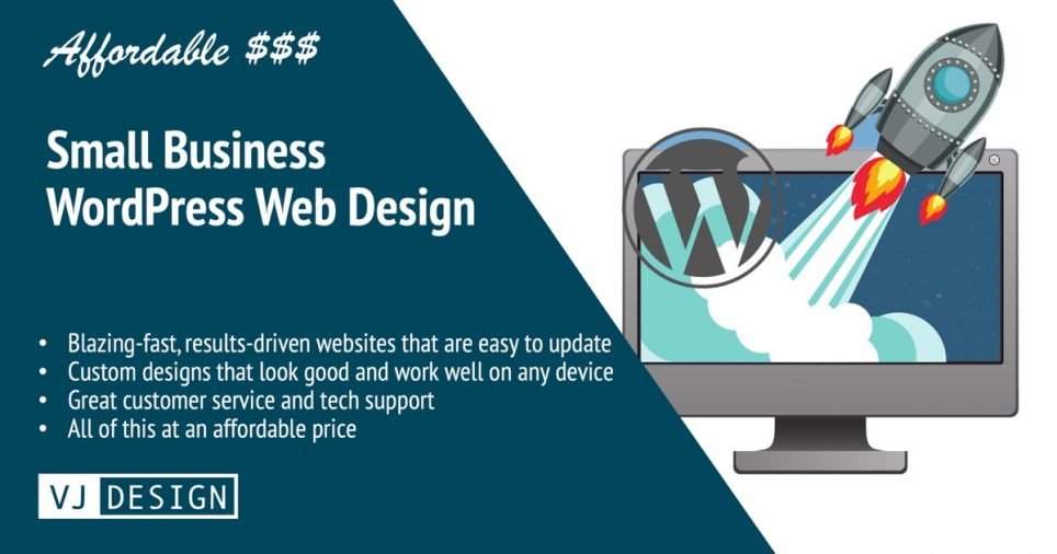 VJ Design - Small Business WordPress Web Design